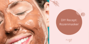 diy recept rozenmasker - PURE by Me