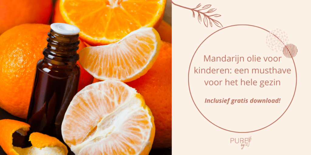 Mandarijn olie voor kinderen - PURE by Me